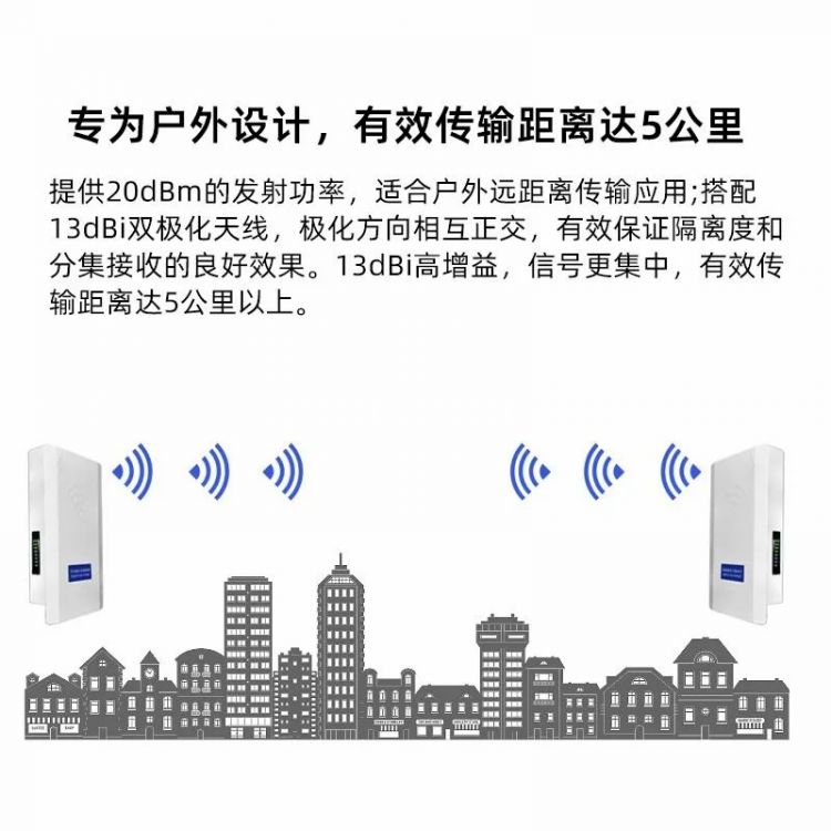 5G1000M兆无线网桥一对
